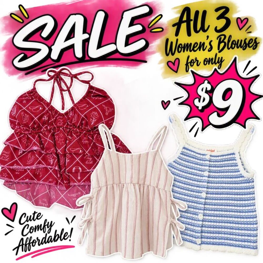 Women Blouses Bundle